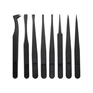 Bonsicoky Juego de 8 pinzas de plástico de precisión 4.8_1