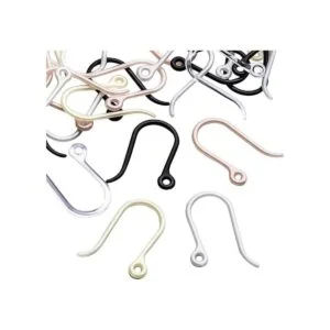 Ganchos de plástico para pendientes 50 ganchos de_6