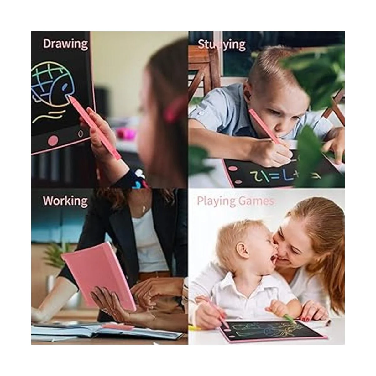 tableta de escritura LCD de 8.5 pulgadas niños bloc_6
