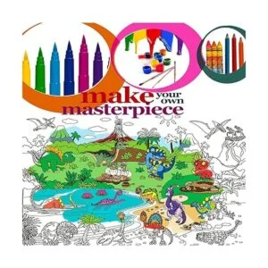 ALEX Art Póster gigante para colorear Hoja de libro de_2