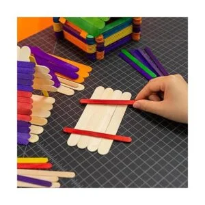 BAZIC Palitos de manualidades de madera natural palito_4