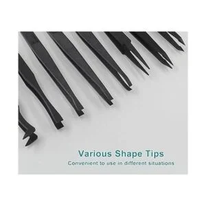 Bonsicoky Juego de 8 pinzas de plástico de precisión 4.8_3