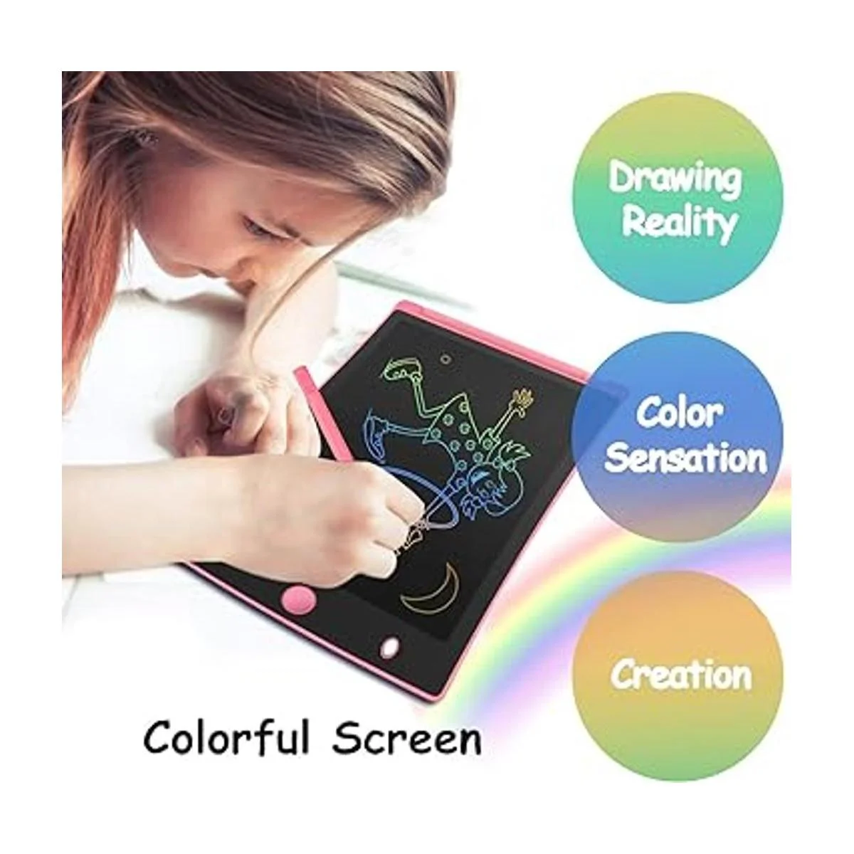 tableta de escritura LCD de 8.5 pulgadas niños bloc_4