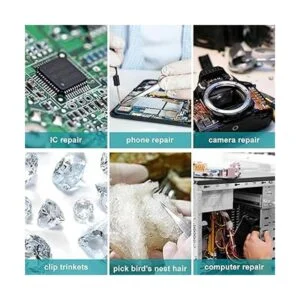 Bonsicoky Juego de 8 pinzas de plástico de precisión 4.8_7