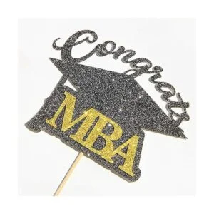 WeBenison Decoración para tartas con purpurina negra_5