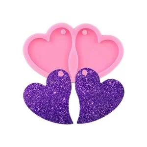 DIYstore Juego de 2 moldes de silicona en forma de_5