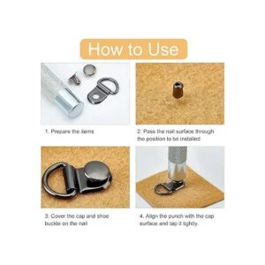 PH PandaHall 40 ganchos de encaje para botas zapatos de_5