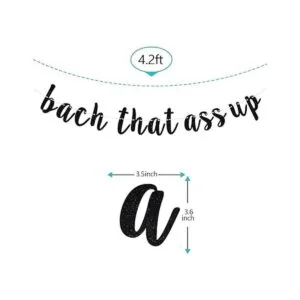 Ferastar Bach That Ass Up Cartel de despedida de soltera_4