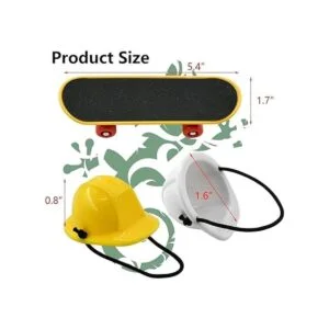 Vehomy Accesorios de dragón barbudo pequeño sombrero de_2