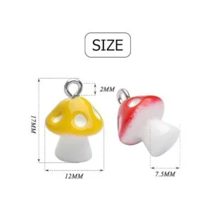 20 colgantes de hongos coloridos de resina para hacer_3