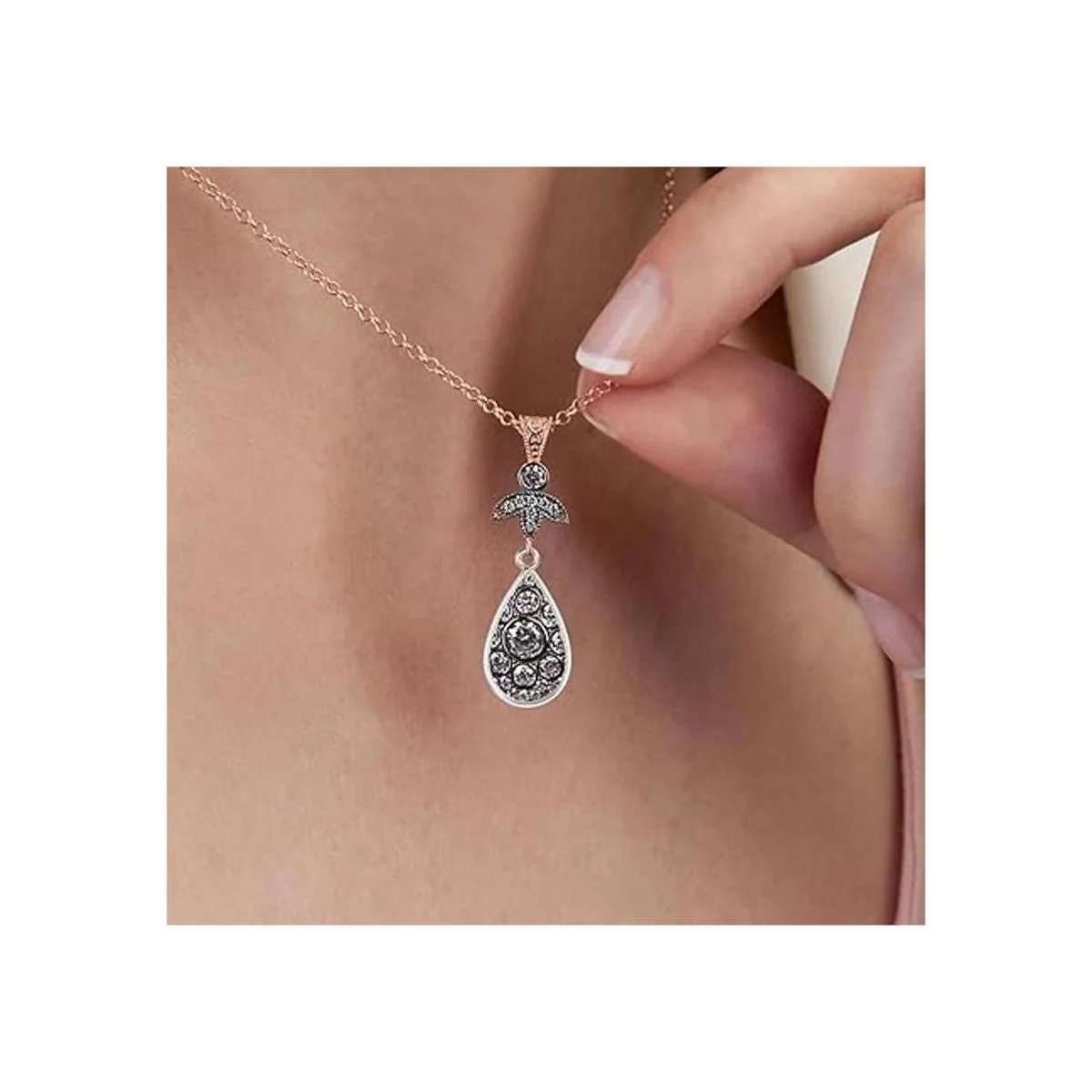 Holibanna 50 colgantes de bisel de espalda abierta_3