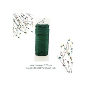 Honbay 2 rollos de alambre de pala alambre de alambre_2