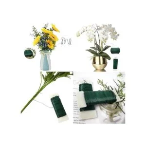 Honbay 2 rollos de alambre de pala alambre de alambre_6