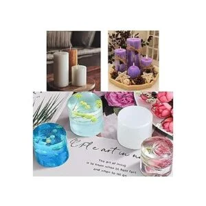 GERUSEA GTian Moldes de silicona para velas cilíndricas_5
