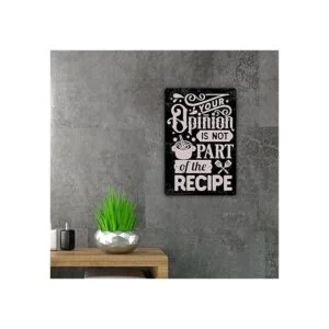 QIONGQI Funny Kitchen Quote Metal Tin Sign Decor Your_3