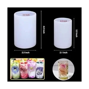 GERUSEA GTian Moldes de silicona para velas cilíndricas_3