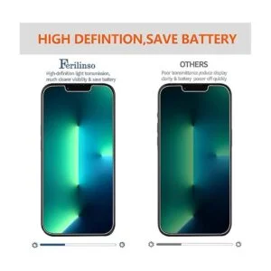 Ferilinso Diseñado para iPhone 13 Pro Protector de_5