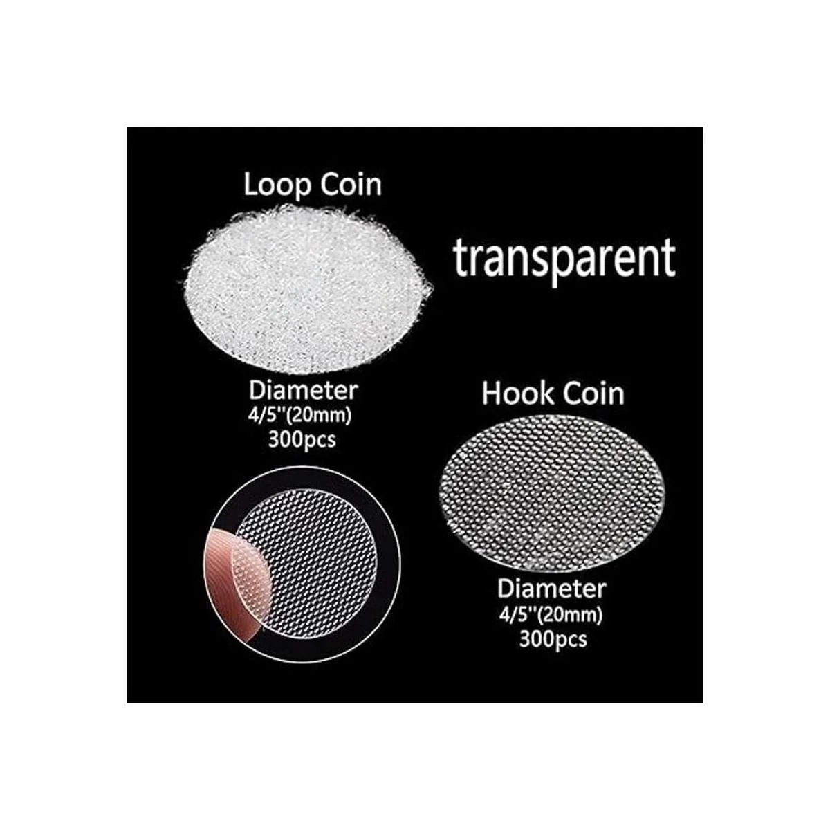 Puntos autoadhesivos 600 unidades 300 pares de 0.78_2