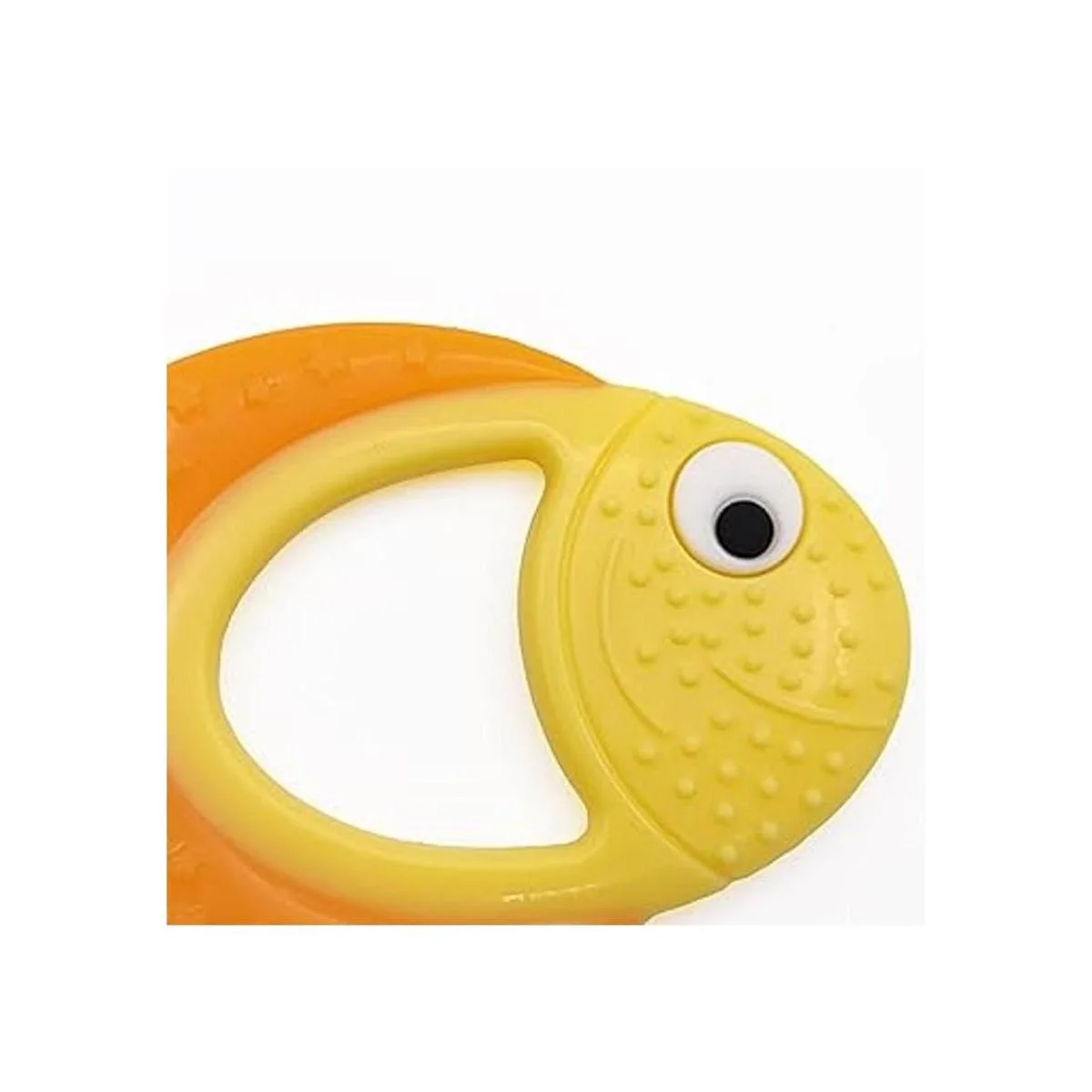 Juguetes de dentición para bebés de peces de silicona de_6