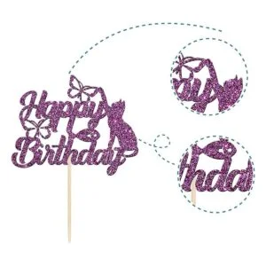 Decoración para tarta de cumpleaños con gato baby_2