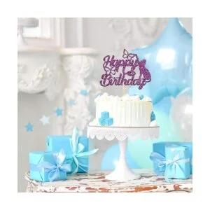 Decoración para tarta de cumpleaños con gato baby_4