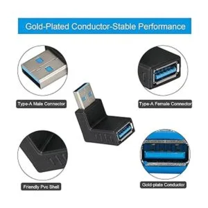 Adaptador de extensión USB 3.0 macho a hembra conector_6