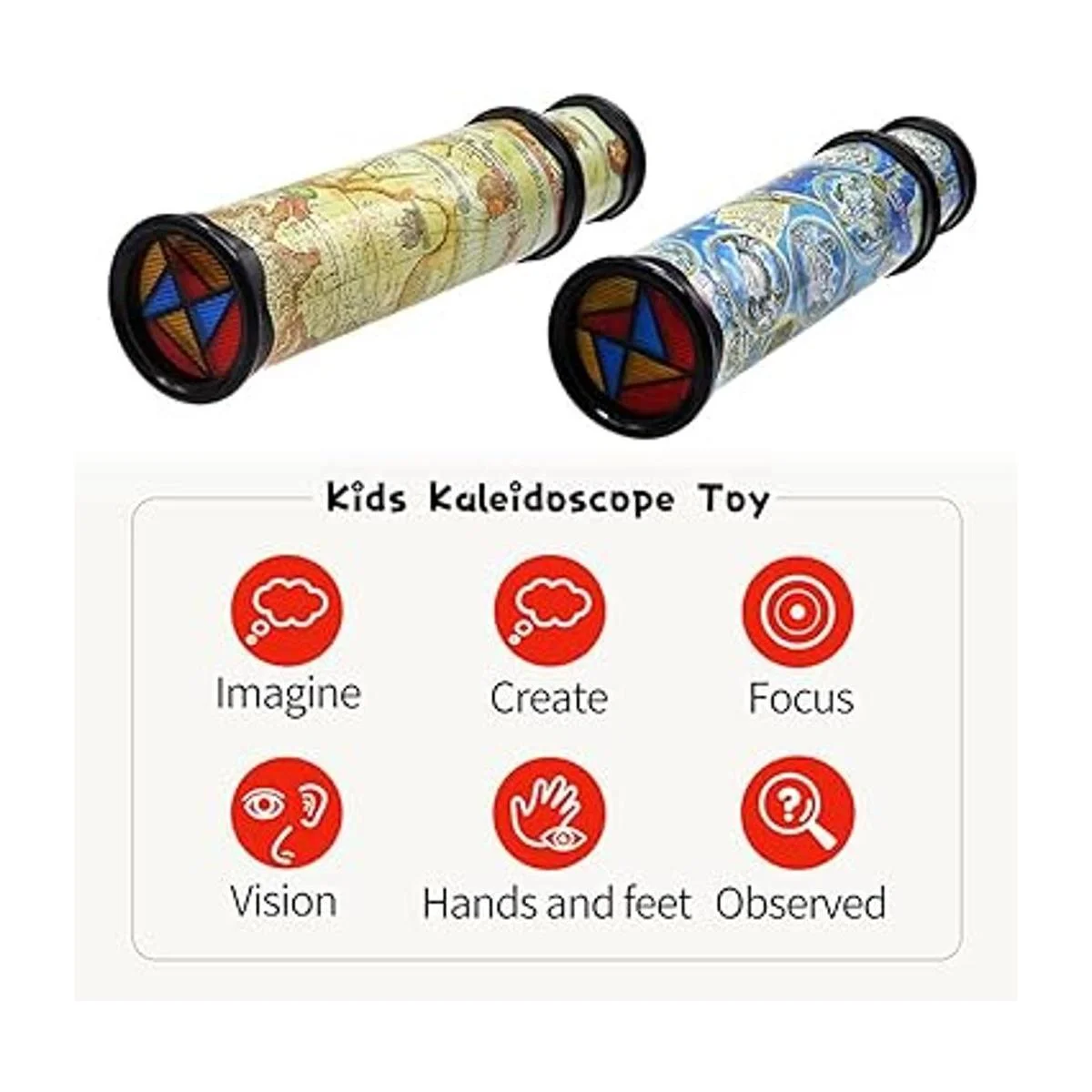 Anyumocz 2 piezas de caleidoscopio mágico juguetes_4