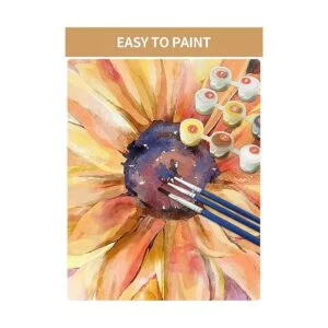 Slody Pintura por número para adultos flores números al_4