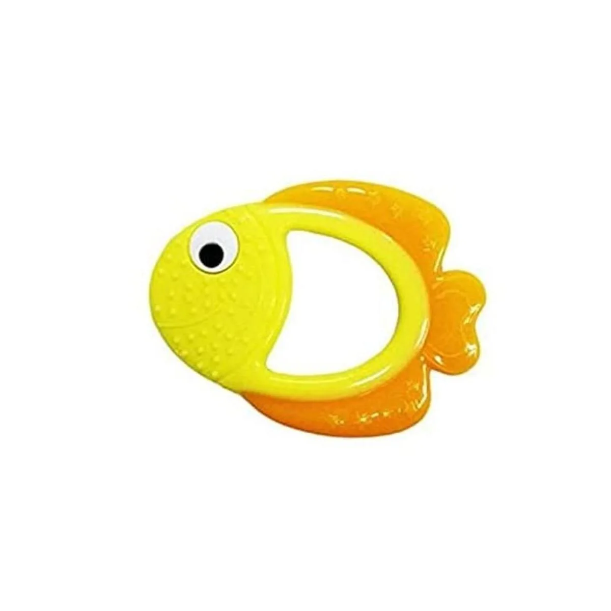 Juguetes de dentición para bebés de peces de silicona de_1