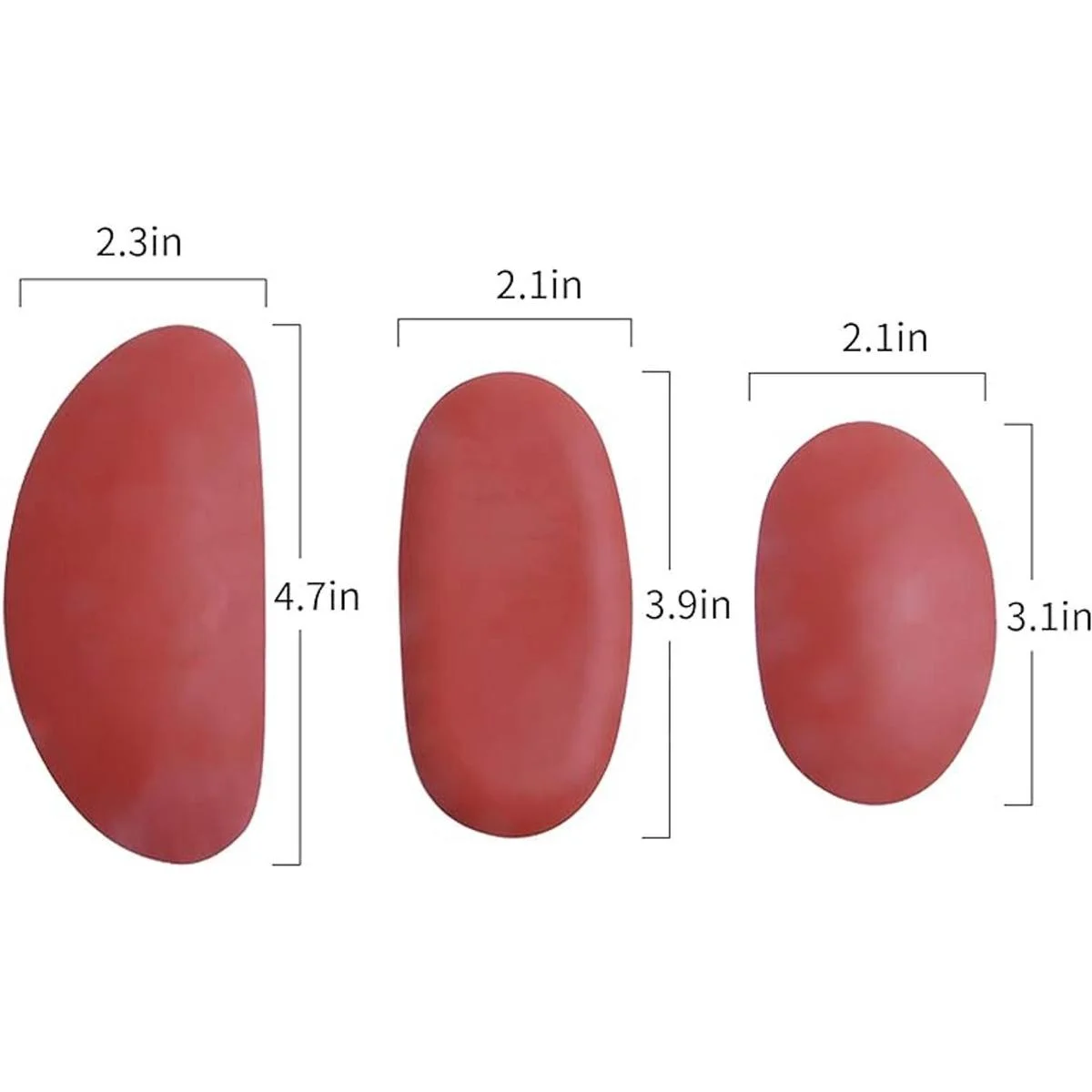 3 raspadores de goma de costilla de arcilla de cerámica_5