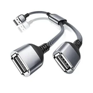 Itramax Cable divisor USB Y de 1 pie conector de cable de_1