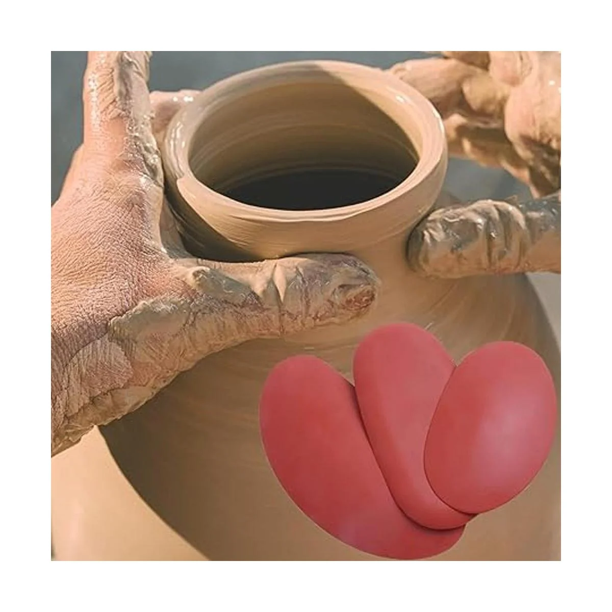 3 raspadores de goma de costilla de arcilla de cerámica_2