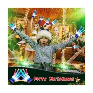 GLEDLOVES Guantes LED guantes LED para niños_4