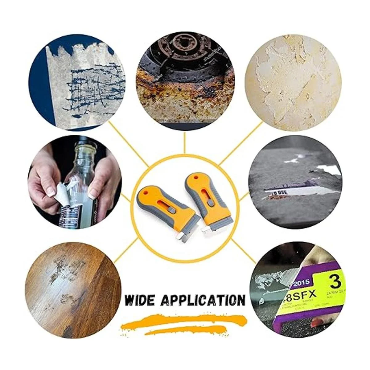 Bates Rascador de cuchillas de afeitar paquete de 2_4