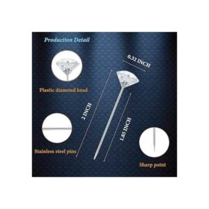 Sunenlyst 200 pines de ramillete de coser pasadores_2