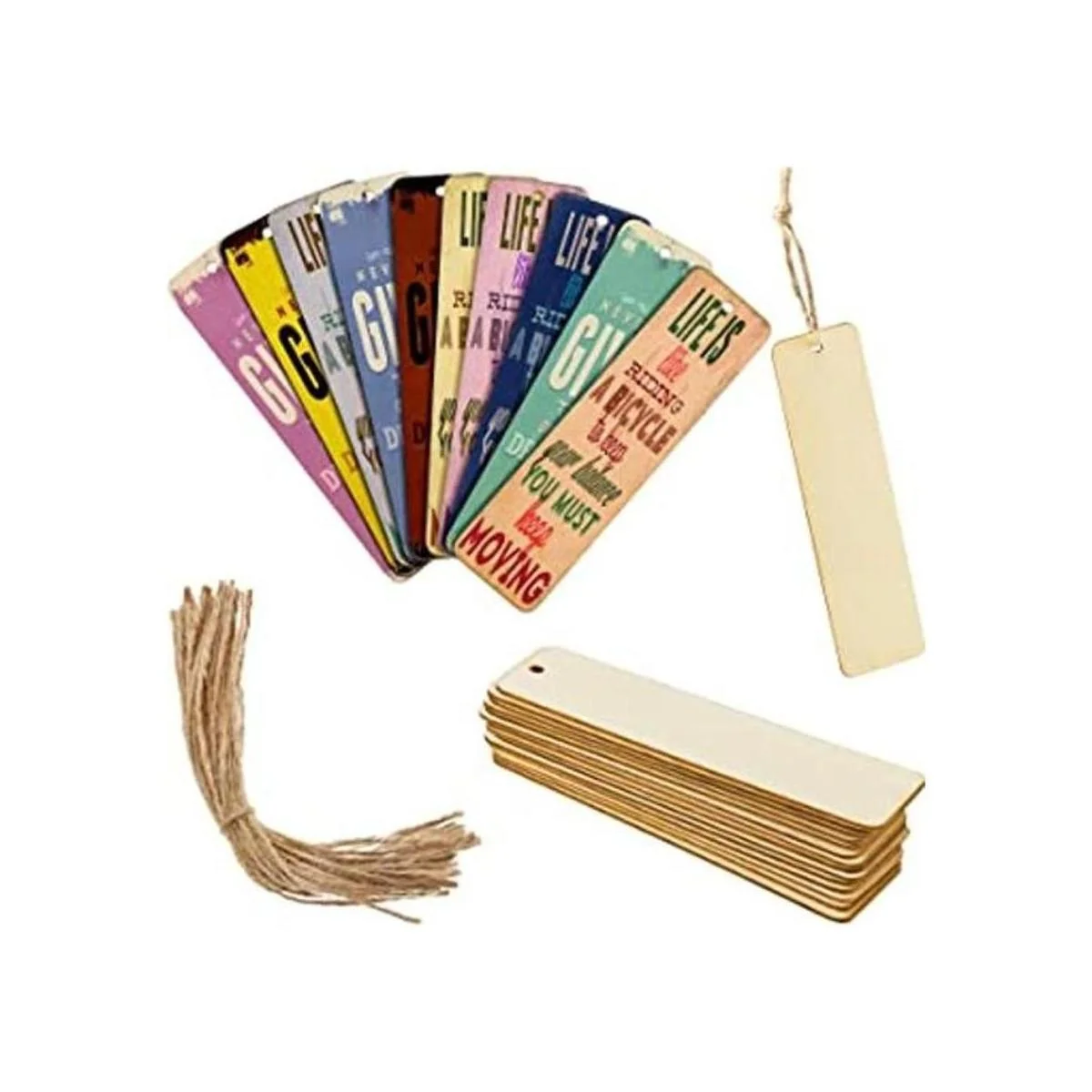 Marcadores de madera en blanco para manualidades_1