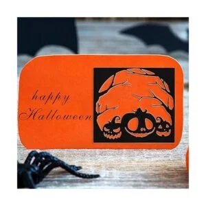 Troqueles de corte de marco de calabaza de Halloween_5