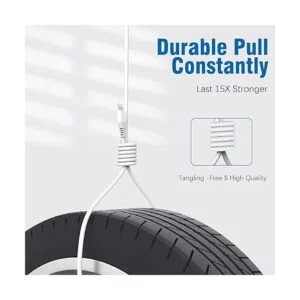 Cable de carga corto para iPhone paquete de 2 unidades de_3