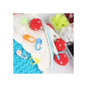 LUNARM 300 clips de aguja de puntada 15 colores de_5