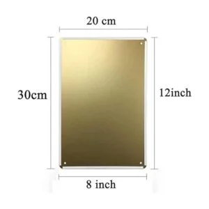 annekilly Letrero de metal vintage con texto en inglés_3