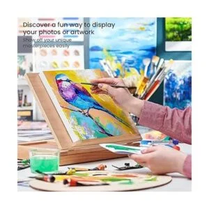 ARTEZA Bloc de lienzo plegable de papel acrílico 9.5 x_5