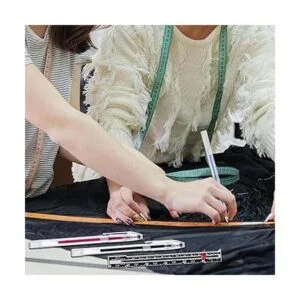 4 colores rotuladores borrables de tela con 16 recambios_3