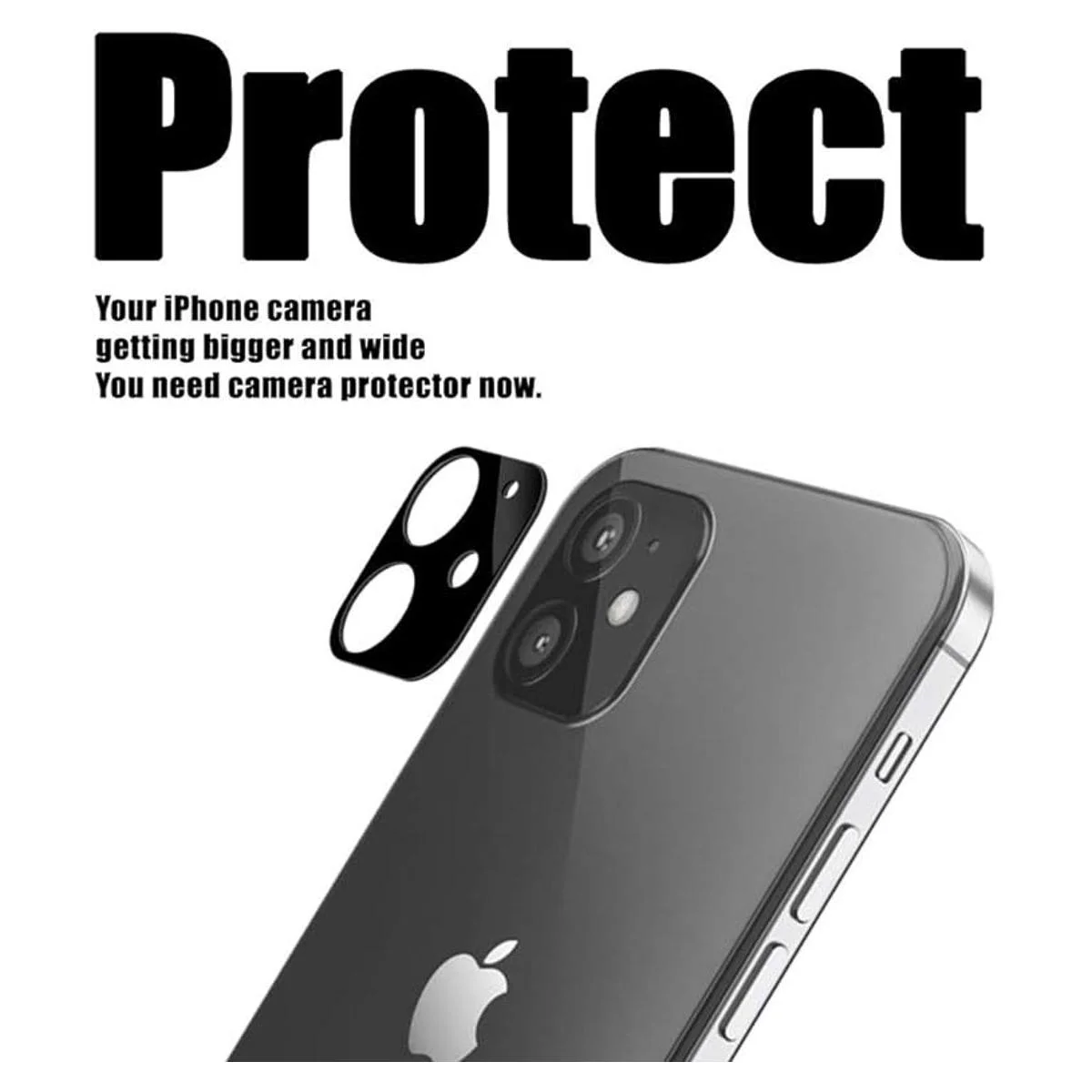 Protector de cámara para iPhone 12 mini 54 pulgadas de_3