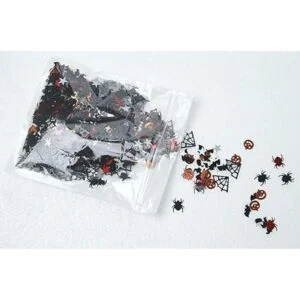 Topfunyy Confeti de Halloween con purpurina y calabazas_4