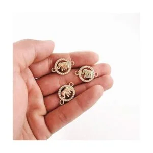 SiegYma 40 piezas creativas de diamantes dorados con_4