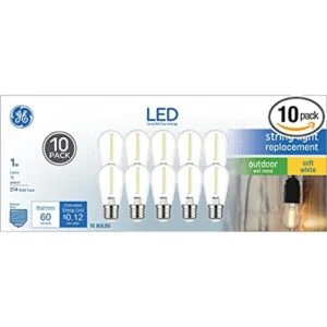 GE Guirnalda de bombillas LED repuesto de luces de_1