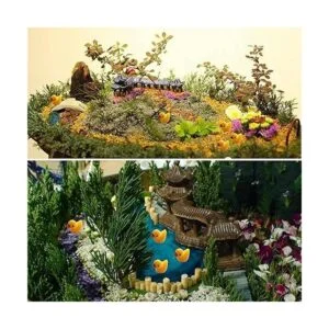 Kuanfine 60 piezas de figuras de pato minitoritas de_6