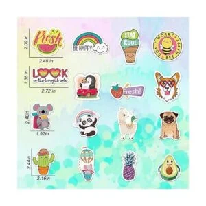 Lindas calcomanías a granel 150 calcomanías Vsco para_3