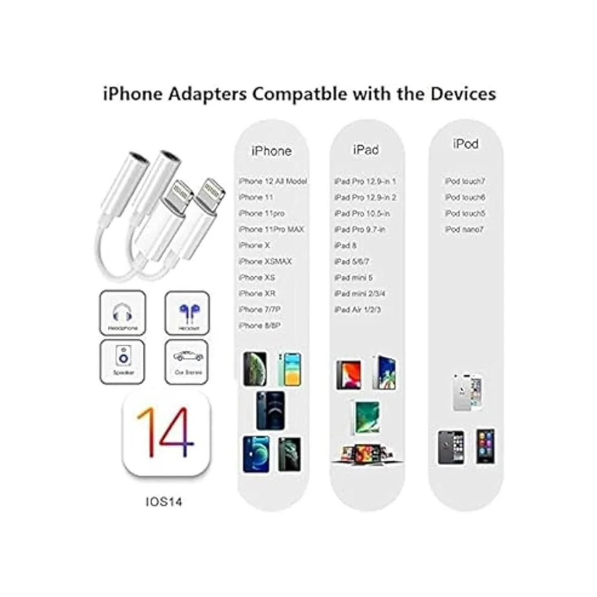 Paquete de 2 adaptadores de conector de auriculares_4