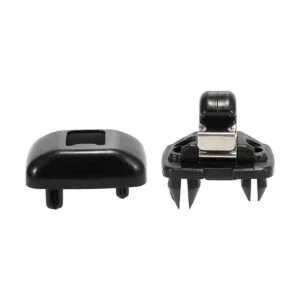 X AUTOHAUX Soporte de clip de plástico para visera solar_6